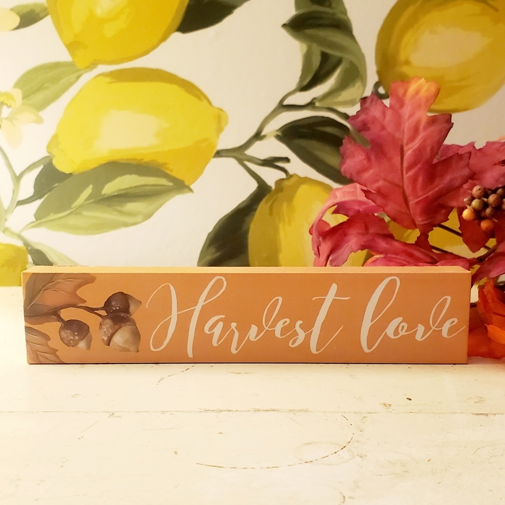 🎀3/$10🎀Harvest Love Decorative Sign